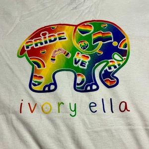 Ivory Ella Pride Shirt NWT